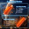 Hand Warmers Rechargeable, Electric Dual-Sided Heating with LED Display & Flashlight, Max 127, 13Hrs Long Lasting Pocket Heater for Raynauds, Golf, Hunting, Camping, Birthday Gifts for Men Women view 2