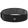 GIBZ Running Belts Waterproof Fanny Pack Reflective Running Waist Pouch Phone holder Adjustable Sports Money Belt with Headphone Port, Black not included bottle, L: Fit for waist: 31-42" view 1