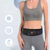 GIBZ Running Belts Waterproof Fanny Pack Reflective Running Waist Pouch Phone holder Adjustable Sports Money Belt with Headphone Port, Black not included bottle, L: Fit for waist: 31-42" view 2