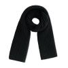 YATANAM Toddler Scarf Warm Knit Kids Neck Warmer Soft Stretch Baby Winter Scarves for Boys Girls (A-black) view 1