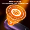 Hand Warmers Rechargeable - Electric Hand Warmers 2 Pack with Dual-Sided Heating for 15Hrs Warmth, LED Display & Flashlight, Hunting Essentials, Gifts for Christmas Man Women Raynauds Golf view 4