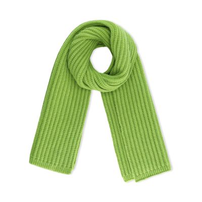YATANAM Toddler Scarf Warm Knit Kids Neck Warmer Soft Stretch Baby Winter Scarves for Boys Girls (A-light green)