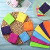 72 Pcs 80s Neon Headbands Sweatband Set, Include 24 Sports Headbands and 48 Sweat Wristbands Bulk for Woman Man (Stylish) view 3