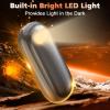 Hand Warmers Rechargeable - Electric Hand Warmers 2 Pack with Dual-Sided Heating for 15Hrs Warmth, LED Display & Flashlight, Hunting Essentials, Gifts for Christmas Man Women Raynauds Golf view 4