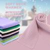 YATANAM Toddler Scarf Warm Knit Kids Neck Warmer Soft Stretch Baby Winter Scarves for Boys Girls (A-pink) view 3