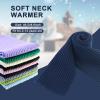 YATANAM Toddler Scarf Warm Knit Kids Neck Warmer Soft Stretch Baby Winter Scarves for Boys Girls (A-navy) view 3