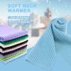 YATANAM Toddler Scarf Warm Knit Kids Neck Warmer Soft Stretch Baby Winter Scarves for Boys Girls (A-blue) view 3