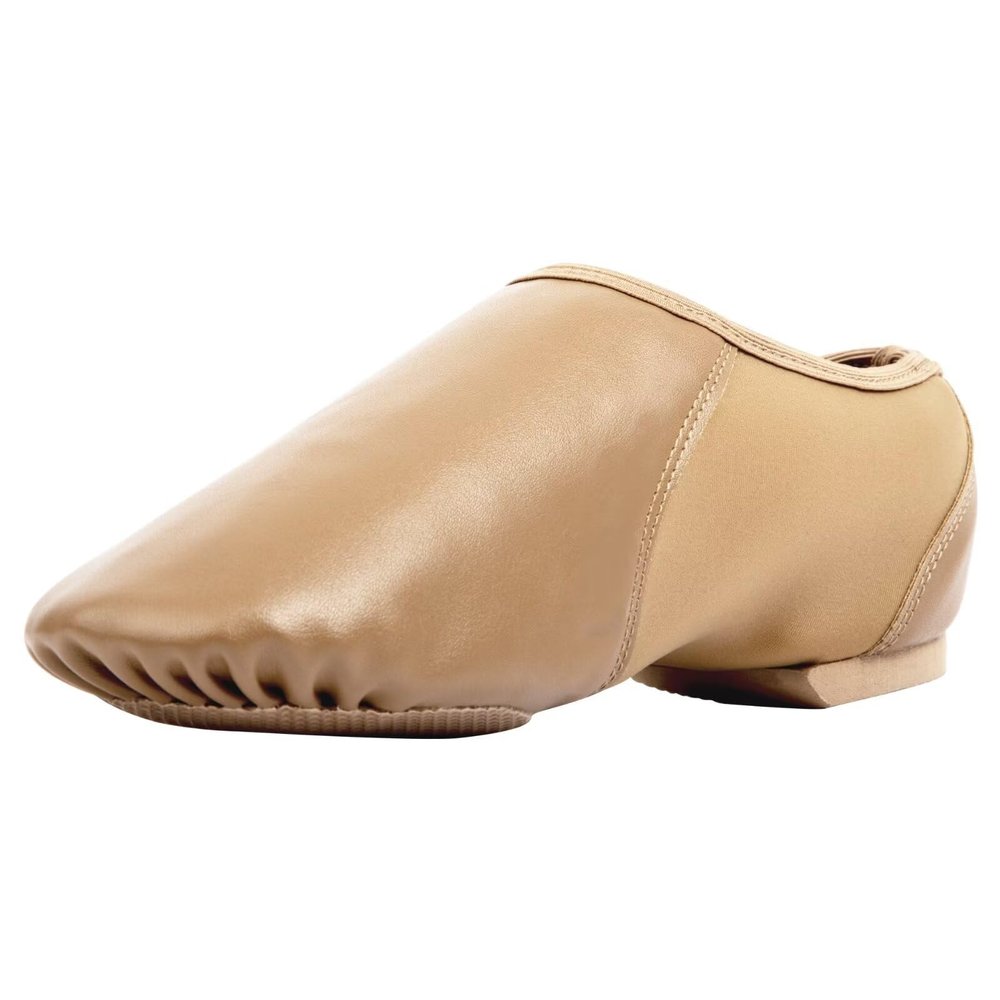 Asyusyu Jazz Shoes for Girls and Boys,Soft Vegan Leather Dance Slippers for Little Kid-2,Brown