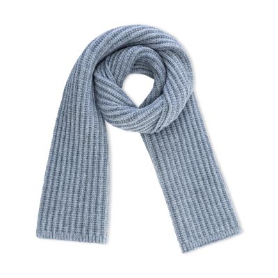 YATANAM Toddler Scarf Warm Knit Kids Neck Warmer Soft Stretch Baby Winter Scarves for Boys Girls (A-grey)