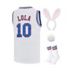 Resbai Mens Basketball Jersey #10 Bugs Halloween Costumes Space 90S Movie Jersey (#10 White Medium) view 1