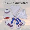 Resbai Mens Basketball Jersey #10 Bugs Halloween Costumes Space 90S Movie Jersey (#10 White Medium) view 3