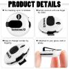 Weewooday 1.2 Inch Golf Score Counter for Women Men Mini Golf Stroke Counter Scoring Keeper up to 12 Shot to Scorekeeper Glove in(White) view 3