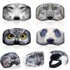 Civaner 4 Pieces Ski Snowboard Goggle Cover Sleeve Goggle Cover Microfiber Protective Lens Scratch Dust Protection for Travel(Colorful,Animal Style) view 1