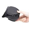 Asyusyu Dance Jazz Shoes,Soft Leather Dance Slippers for Women/Men-Black,4.5,Pointed-Toe view 2