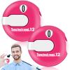 Weewooday 1.2 Inch Golf Score Counter for Women Men Mini Golf Stroke Counter Scoring Keeper up to 12 Shot to Scorekeeper Glove in(Pink) view 1