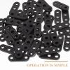 BESPORTBLE 50pcs Tent Cord Tighteners Windproof Rope Tensioners for Camping Guyline Fasteners for Outdoor Activities view 2