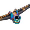 Bicycle Handlebar Stems 28.6x31.8MM Aluminum Alloy CNC Ultra Light Hollow Short Handlebar Riser for Most Bicycle, Road Bike, MTB, BMX, Fixie Gear, Cycling (Colorful) view 3