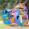 Bicycle Handlebar Stems 28.6x31.8MM Aluminum Alloy CNC Ultra Light Hollow Short Handlebar Riser for Most Bicycle, Road Bike, MTB, BMX, Fixie Gear, Cycling (Colorful) view 4
