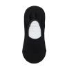 Yizelli 3 Pairs Breathable No Show Socks for Women Girls Cotton Low Cut Non-slip Summer Invisible Socks (Black) view 1