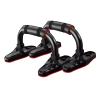 ERRULAN Steel Push Up Handles for Floor - Push Up Stands Strength Training, Non Slip Strength Workouts Dip Stands for Teens Adult Male view 1