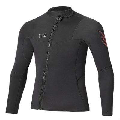 clhjinruoliu Diving Suit 3MM Men Neoprene Wetsuit Top Underwater Kitesurf Surf Surfing Spearfishing Jacket Clothes Wet Suit,3XL