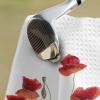 SEVENBABU Golf Towels for Golf Bags with Clip - Funny Microfiber Waffle Pattern Golf Towel Red Poppy Flowers Golf Accessories for Men and Women Gifts 24x16 Inch view 2