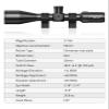 CVLIFE BearPower 3-18x50 FFP Scope - First Focal Plane Scope with MOA Illuminated Reticle, Zero Stop, Zero Reset, Parallax Adjustment - 30mm Tube with Scope Rings view 2