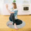FAVOMOTO Household Non- Jumping Mat for Indoor Exercise Shock Absorbing Cushion for Rope Jumping Yoga and Fitness TPE Material view 3