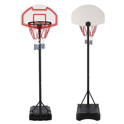Outdoor Basketball Rack, LX-B03 Portable and Removable Youth Basketball Stand Indoor and Outdoor Basketball Stand Maximum 7# Ball