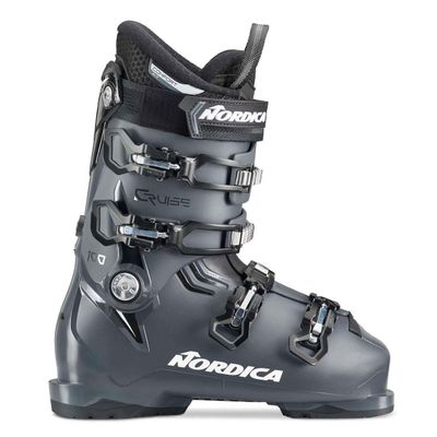 Nordica The Cruise 100 Men's Comfort Fit All Mountain Alpine Ski Boots (Anthracite/Black/White, 29.5)