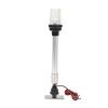 12 Inch LED Fold Down Boat Stern Light, IP66 Waterproof, Aluminum Rod, 3 Nautical Mile Bimini Top Lights, Stainless Steel Base, Boat Anchor Light for Pontoon Fishing Boat view 2