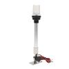 12 Inch LED Fold Down Boat Stern Light, IP66 Waterproof, Aluminum Rod, 3 Nautical Mile Bimini Top Lights, Stainless Steel Base, Boat Anchor Light for Pontoon Fishing Boat view 3