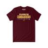 FOCO Washington Commanders Football Wordmark Primary Color T-Shirt - Medium view 2
