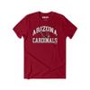 Arizona Cardinals Arched Wordmark Primary Color T-Shirt - XXX-Large view 2