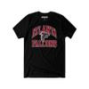 Atlanta Falcons Arched Wordmark Black T-Shirt - XX-Large view 2