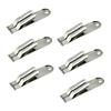 6Pcs Stainless Steel Earthworm Hook Clips for Fishing Bait Holder, Bloodworm Catcher, Maggot Lure Tool, Compact and Lightweight Fishing Accessories view 1