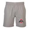 boxercraft Men's Ohio State Buckeyes Riptide Short, Light Grey, XL view 1