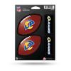 Rico Industries NFL Football Los Angeles Rams The Quatro Decal Set - 4 Piece Decal Set view 1