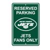 Rico Industries NFL 11" x 17" Plastic Parking Sign (New York Jets) view 1