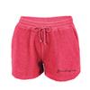 boxercraft Women's Ohio State Buckeyes Fleece Out Shorts, True Red, S view 1