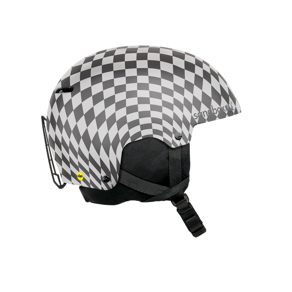 Sandbox Unisex Icon Snow MIPS Ski and Snowboard Helmet - Checkered BOA | Large