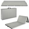 Best Choice Products 10ftx4ftx2in Folding Gym Mat 4-Panel Exercise Gymnastics Tumbling Workout Fitness Floor Mats w/Carrying Handles  Gray view 1