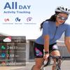 Amzhero Health Fitness Tracker with 24/7 Heart Rate, Blood Oxygen, Blood Pressure, Sleep Tracker, 5ATM Waterproof Activity Trackers with Step Tracker, Pedometer (S & L Bands Included) view 2