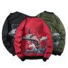 MQMYJSP Spring Yokosuka Embroidered Jacket Men Japan Sukajan University Baseball Jackets Pilot Coat Quilited Clothing 2 XL view 2