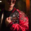 MQMYJSP Men's Yokosuka Reversible Jacket Embroidered Dragon Tiger Baseball Uniform High Street Coats as show XS view 4