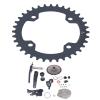 GLOGLOW Flywheel Bike Change Kit, Speed Control Lightweight 10-Speed Multielectrolyte Assembly for Bike Repair (36T Chainring) view 1
