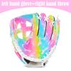 Ausletie Kids Baseball Glove,Softball Gloves,Baseball Softball Mitt for Kids Girls Toddlers, Tee Ball Glove for Training and Beginner, Left Hand Glove, Right Hand Throw view 3