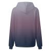 ZYXTIM Womens Gradient Fleece Hoodie Sweatshirt with Pockets Drawstring Loose Fitted Casual Cozy Pullover Shirts Daily Wear Purple view 3