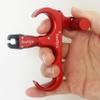 NoxDyn Bow Release for Compound Bow, 3-Finger Archery Release 360 Rotatable Thumb Release for Compound Bow Red view 1