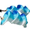 Pulcykp Silk Belly Dance Fan Dance Silk Veils Left+Right Colors 180 * 90 Cm FS102 280x90cm 1 Pair view 1